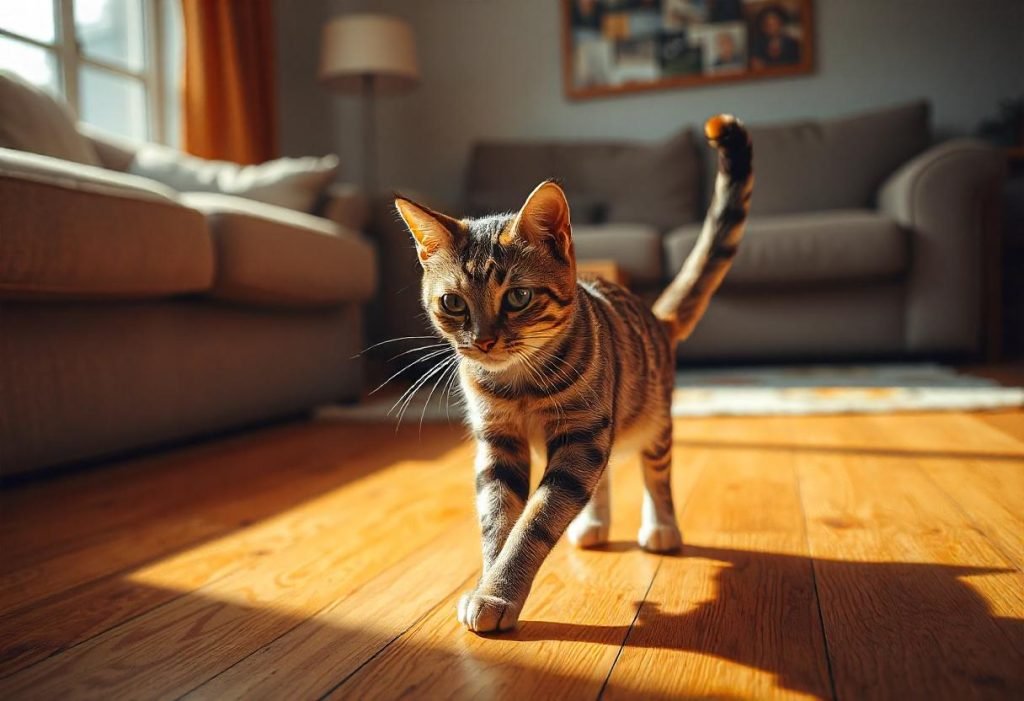 my cat is pacing in circles