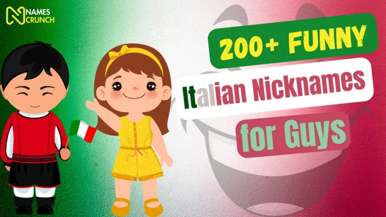200+ Funny Italian Nicknames for Guys