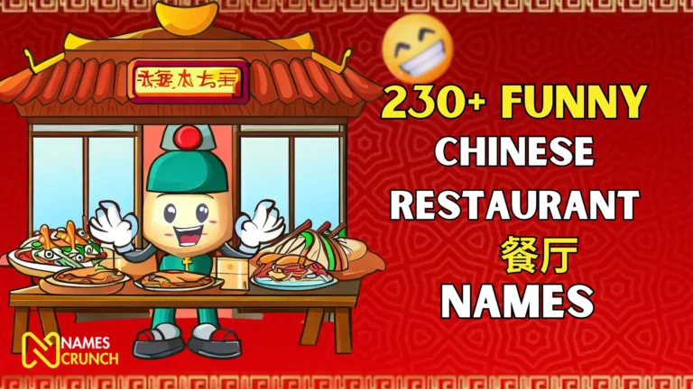 230+ Funny Chinese Restaurant Names