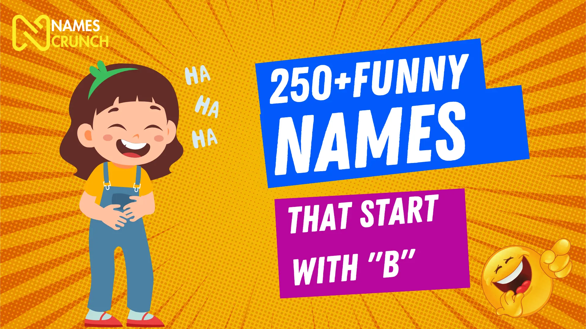 250+ Funny Names that Start with B