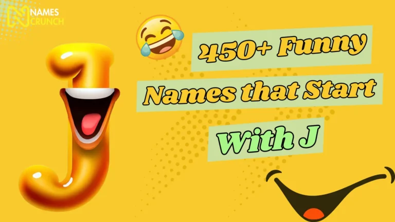 450+ Funny Names that Start With J