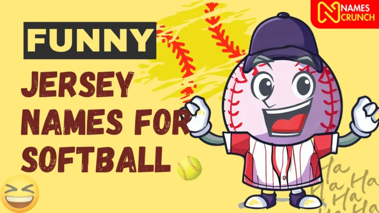 Funny Jersey Names For Softball