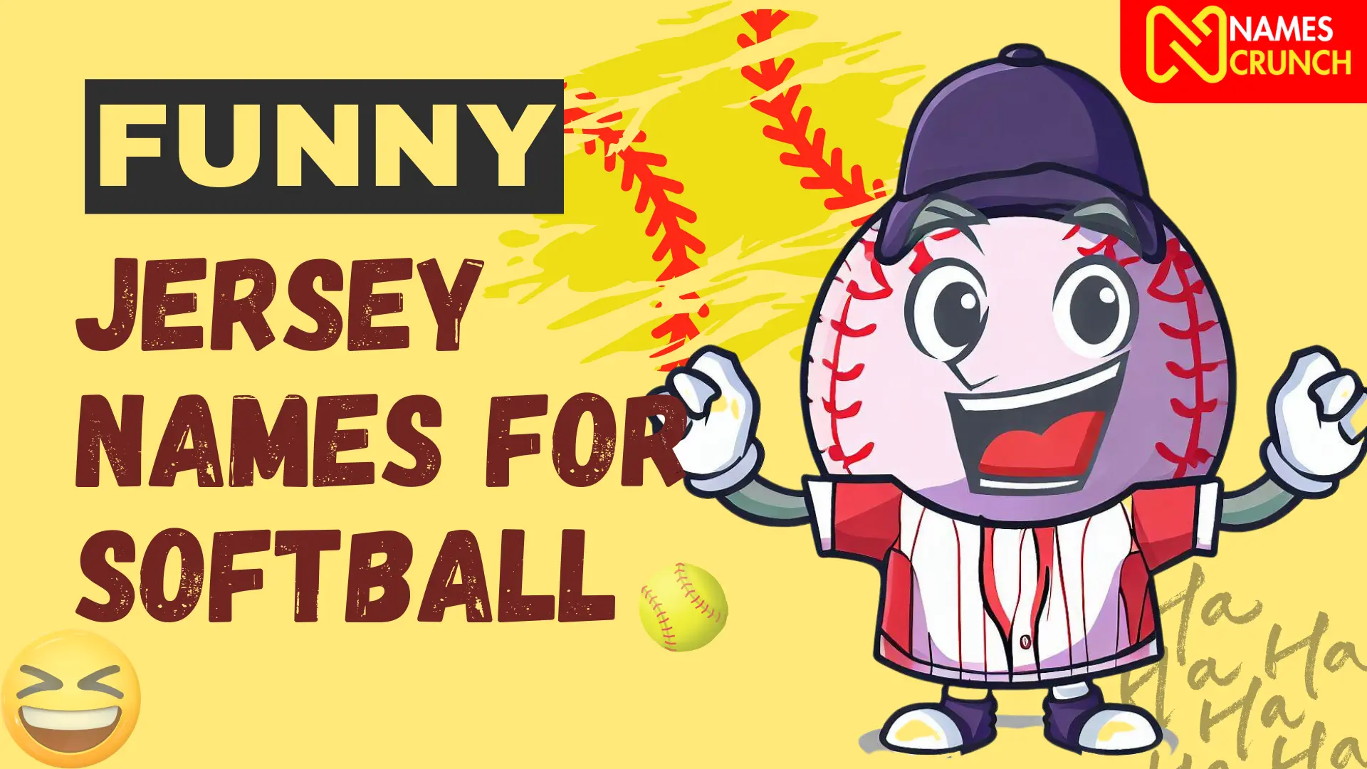 Funny Jersey Names For Softball