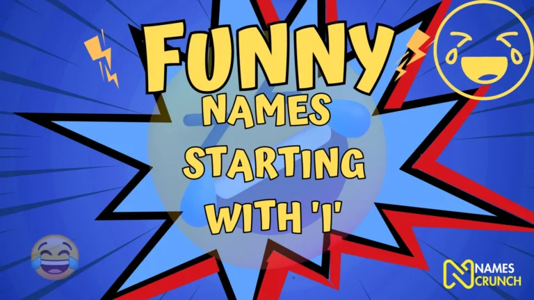 Funny Names Starting With 'I'