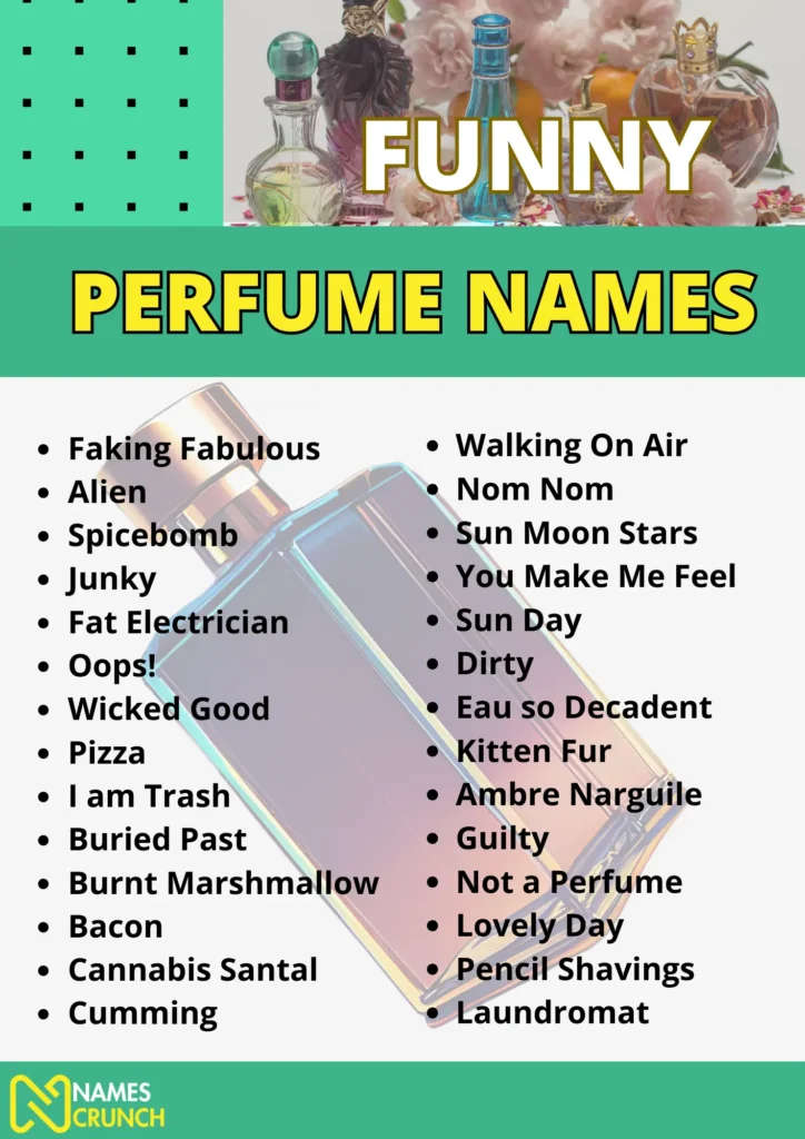 Funny Perfume Names