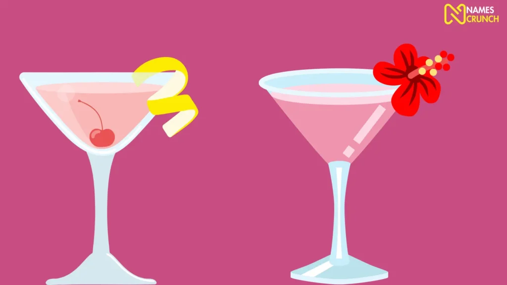 Funny Pink Cocktail Names