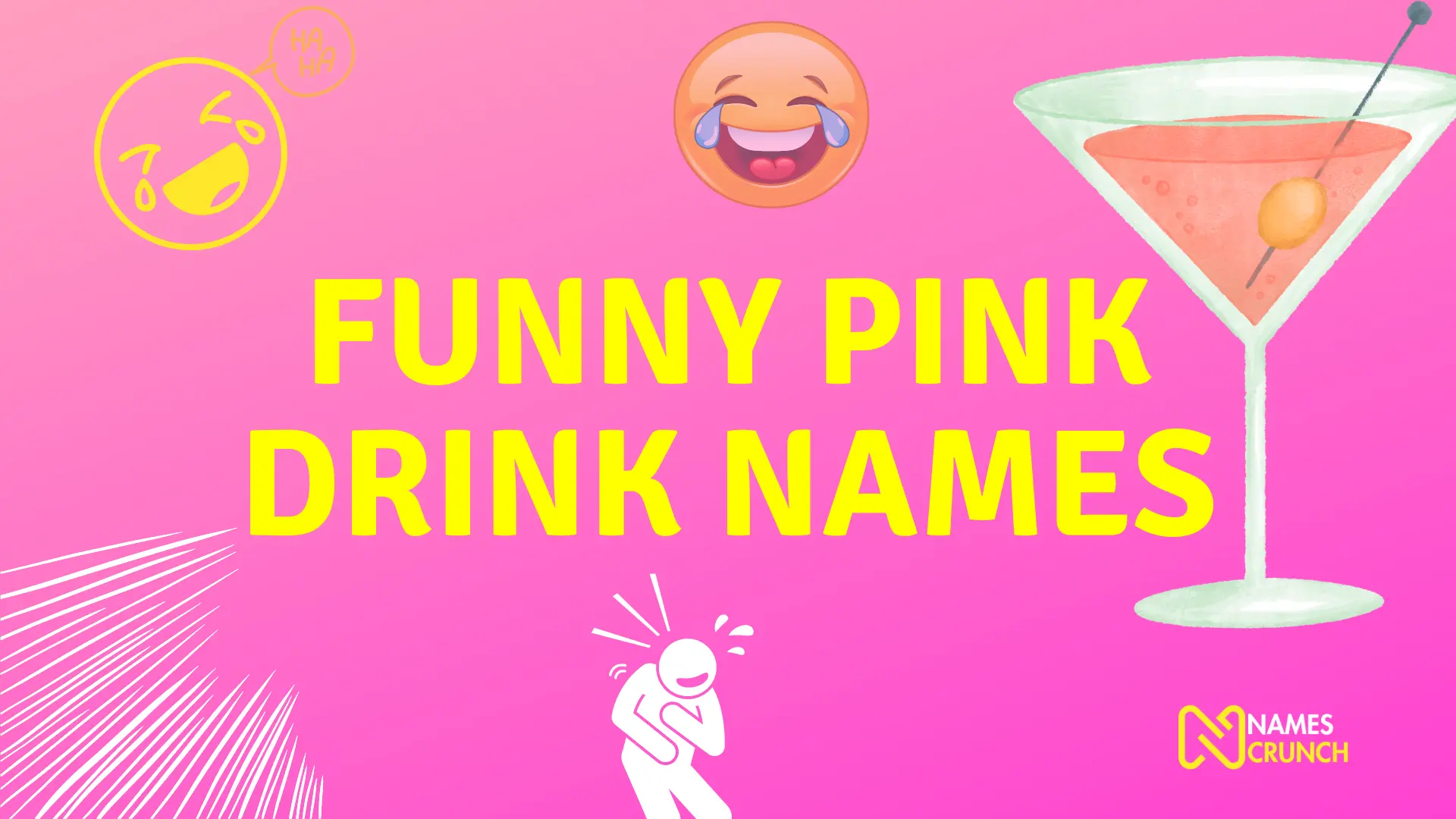 Funny Pink Drink Names