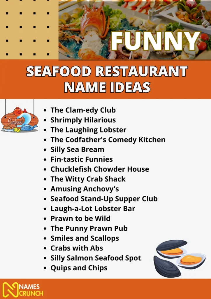 Funny Seafood Restaurant Name Ideas 