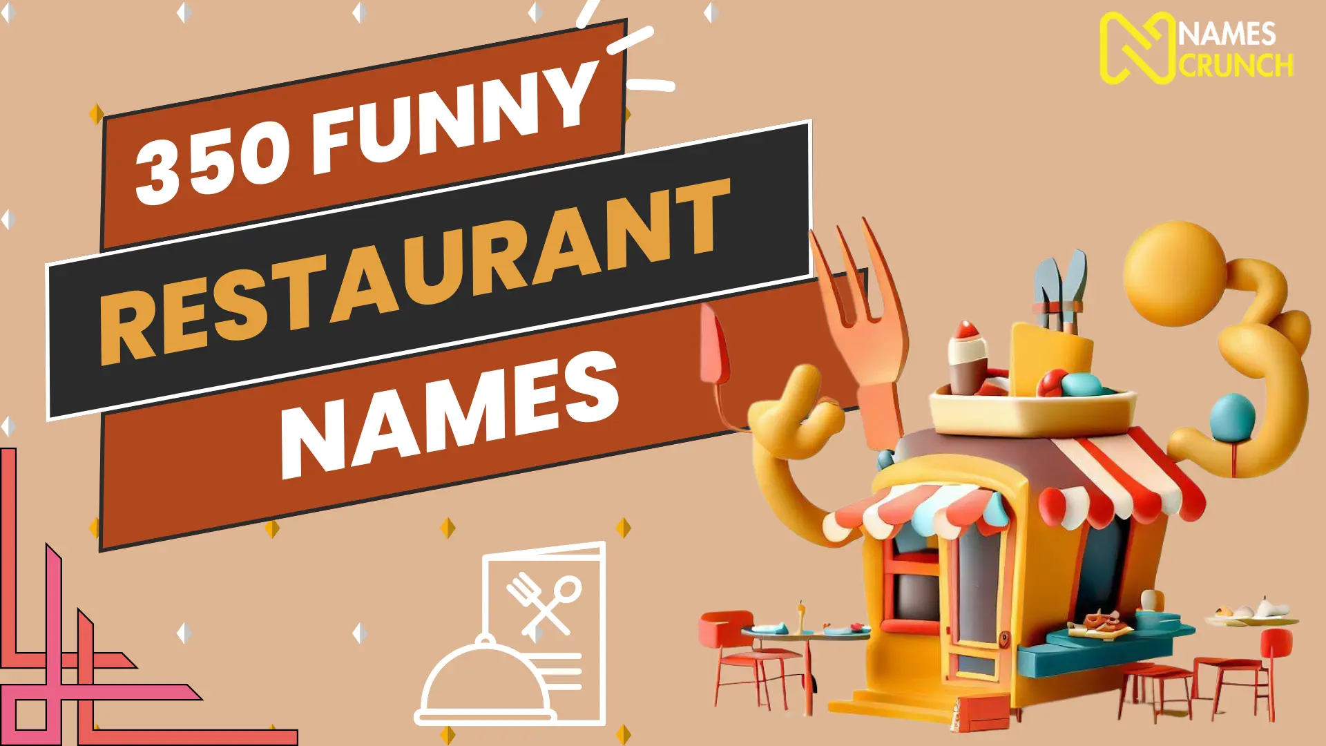 350 Funny Restaurant Names