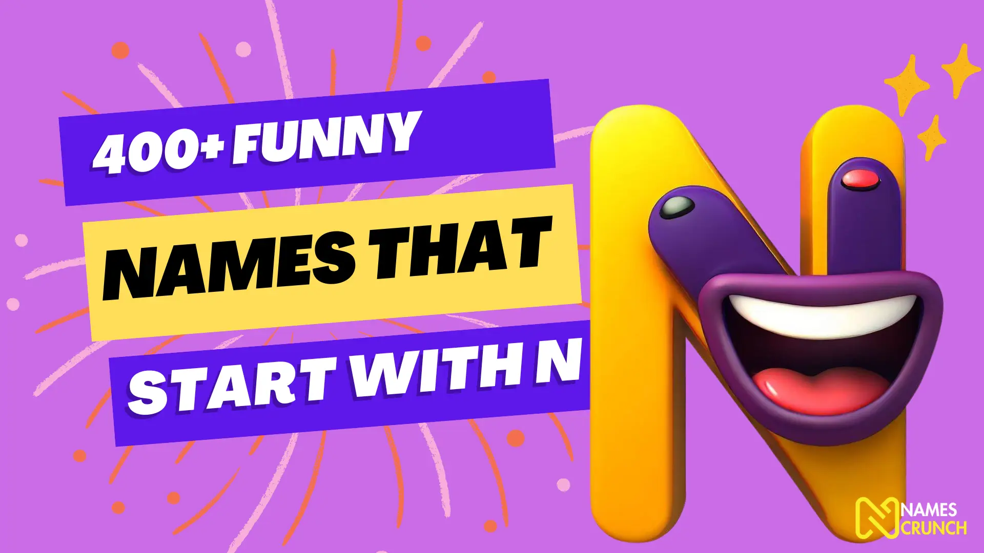 400+ Funny Names That Start with N