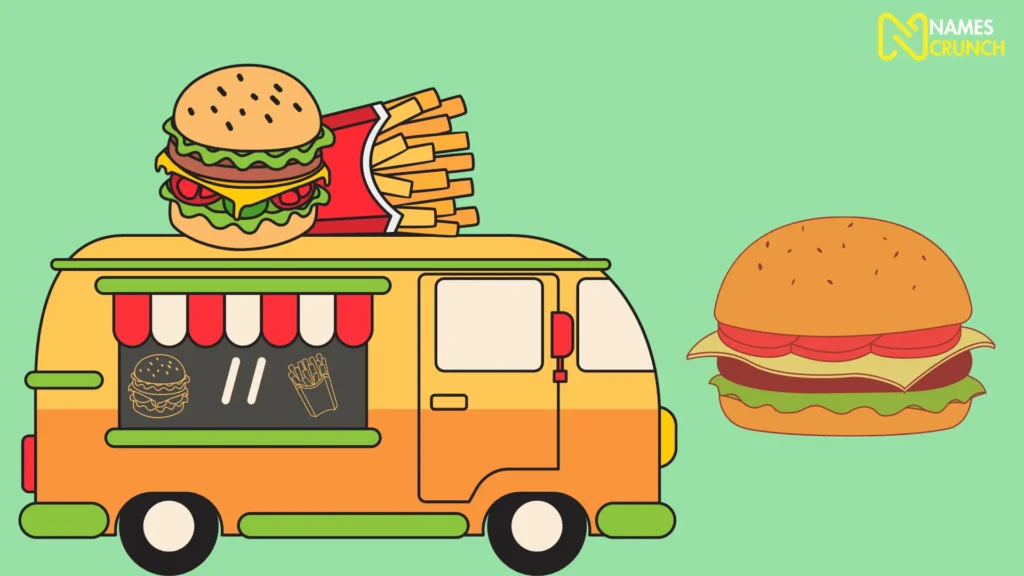 Funny Burger Food Truck Names - Names Crunch