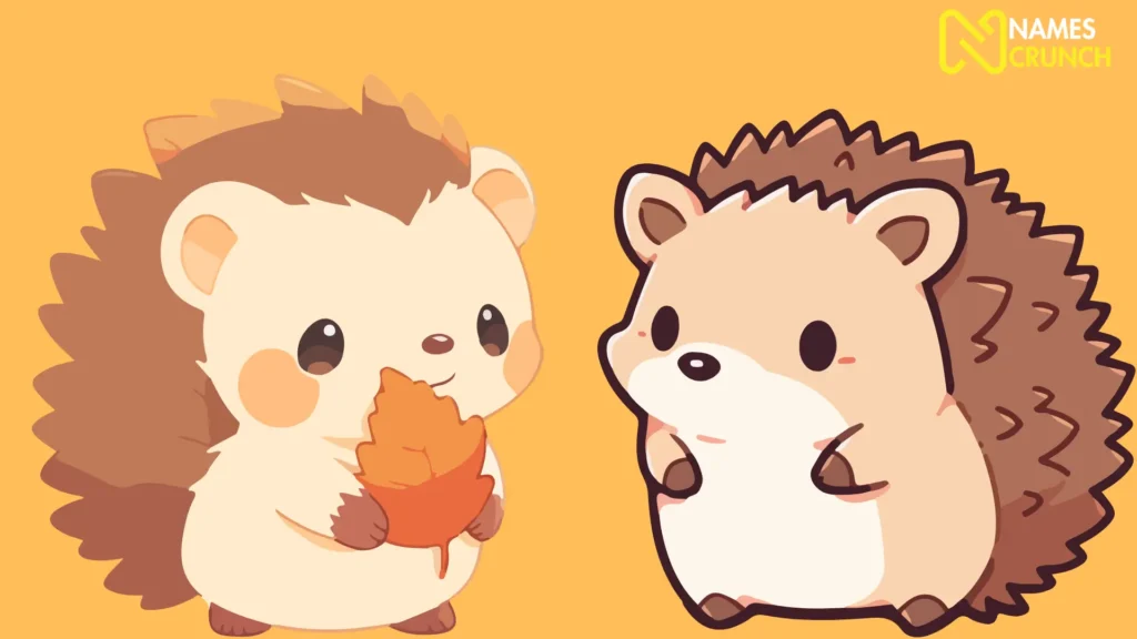 Funny Girl Hedgehog Name - Infographic By Names Crunch