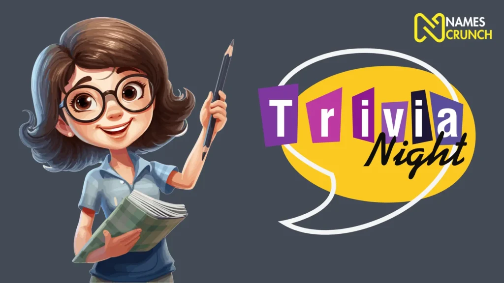 Funny Teacher Trivia Team Names