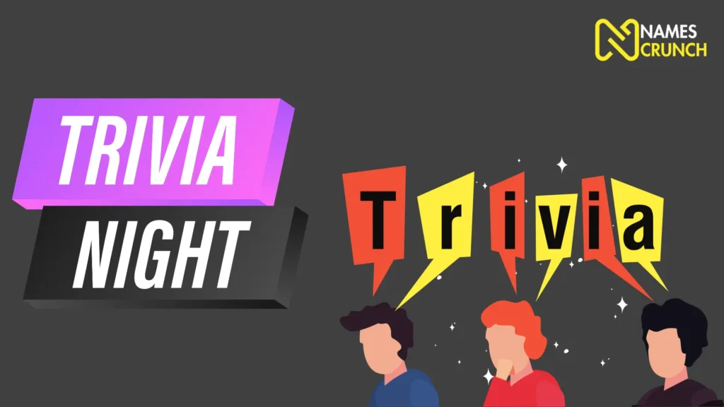 Funny Trivia Team Names for Couples