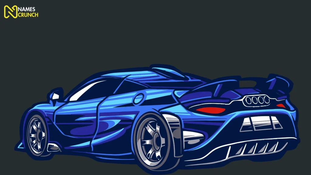 Funny Blue Car Names Ideas