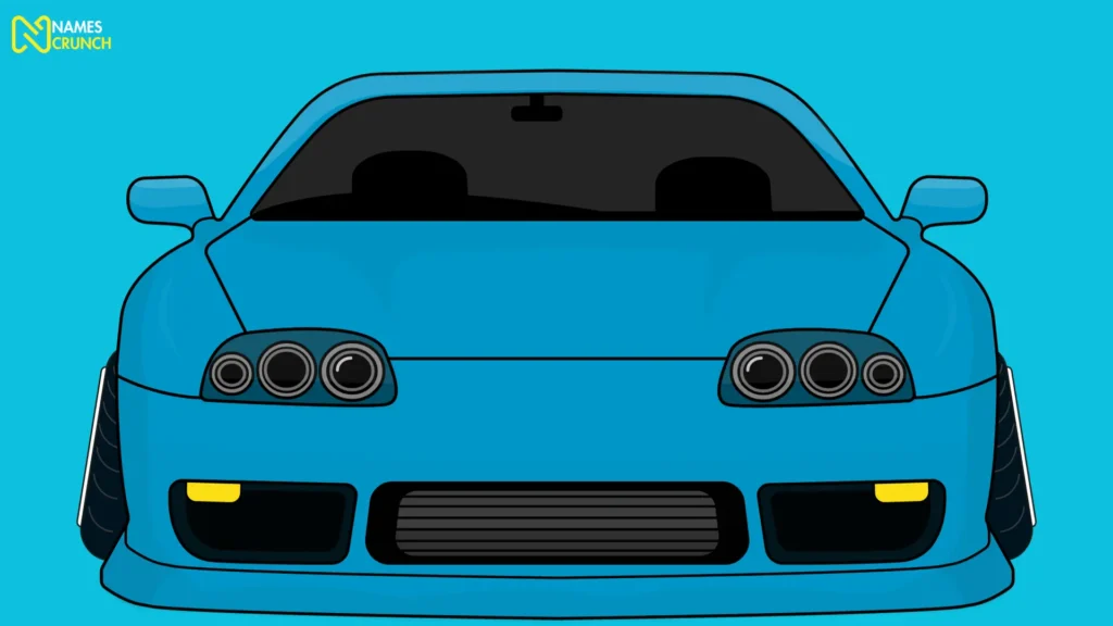 Funny Boy Names for Blue Cars