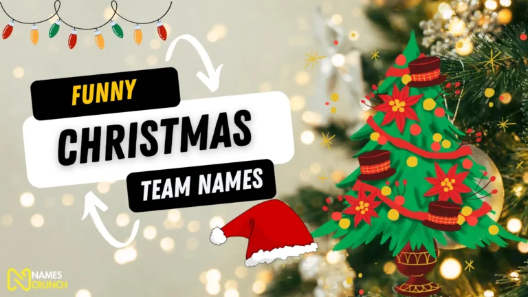 Funny Christmas Team Names