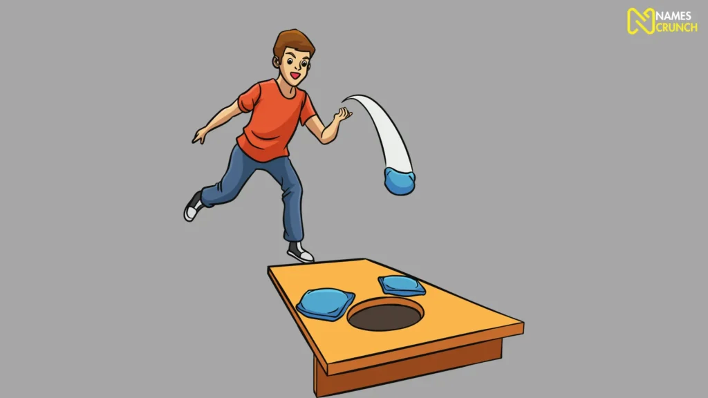 Funny Cornhole Team Name Ideas list