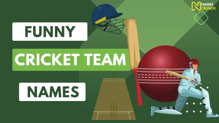 Funny Cricket Team Names