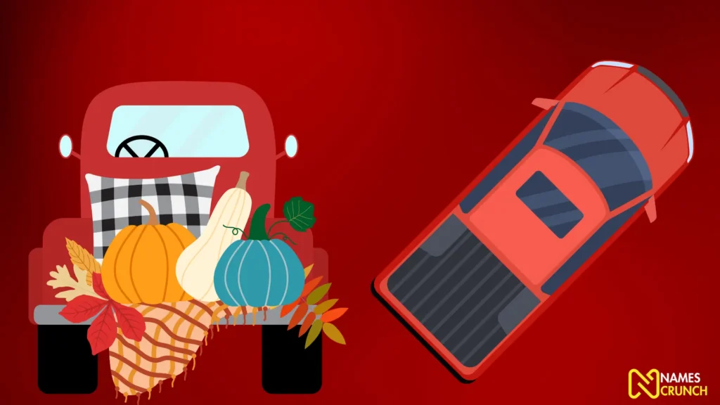 Funny Names for Red PICKUPs