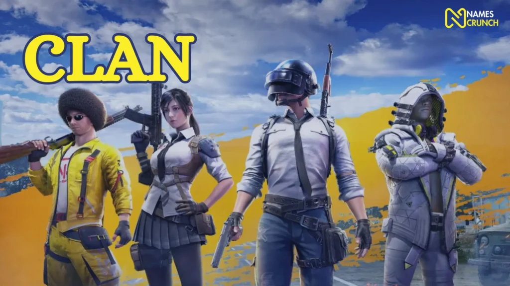 Funny PUBG Clan Names for Players