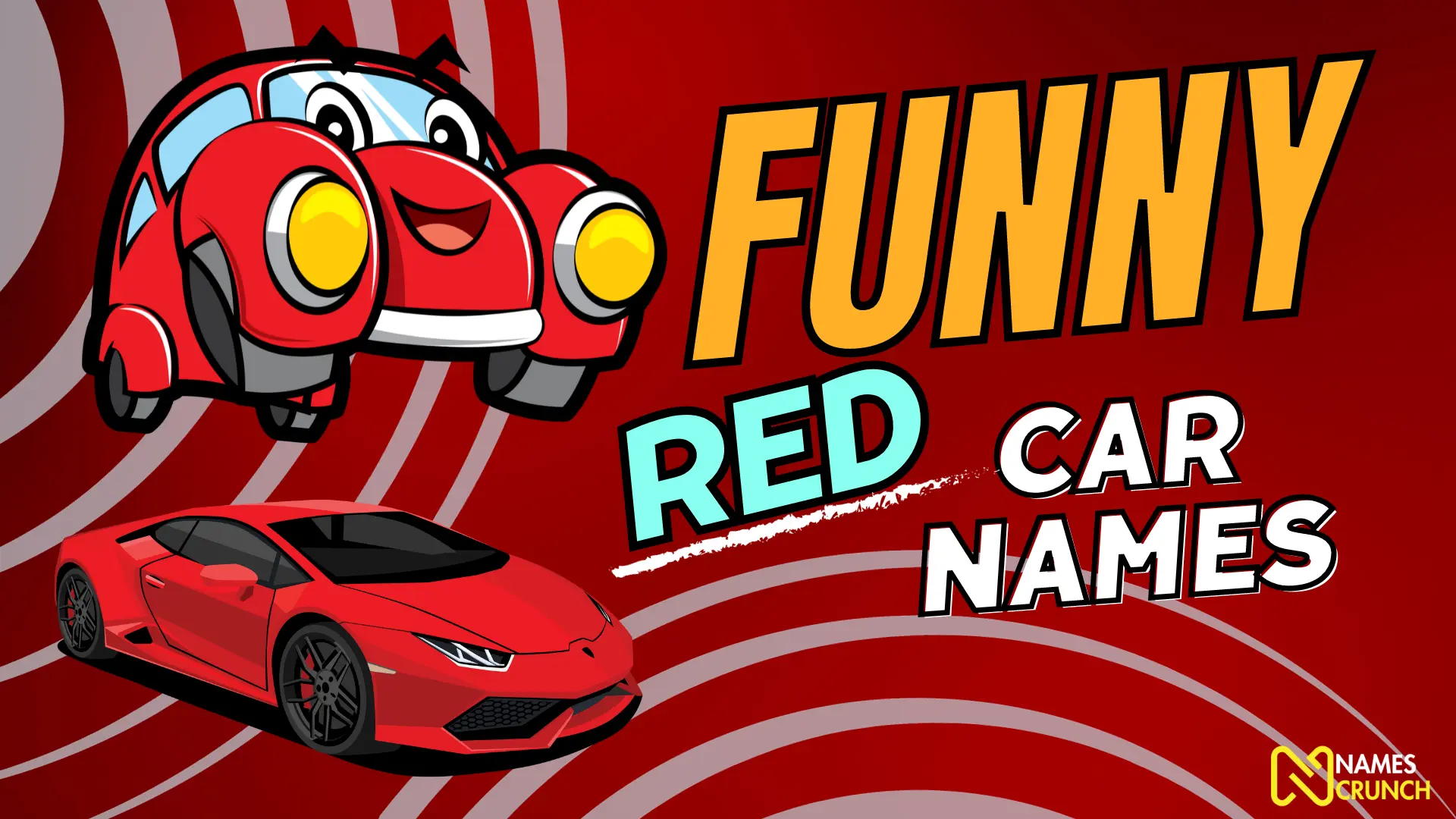 Funny Red Car Names