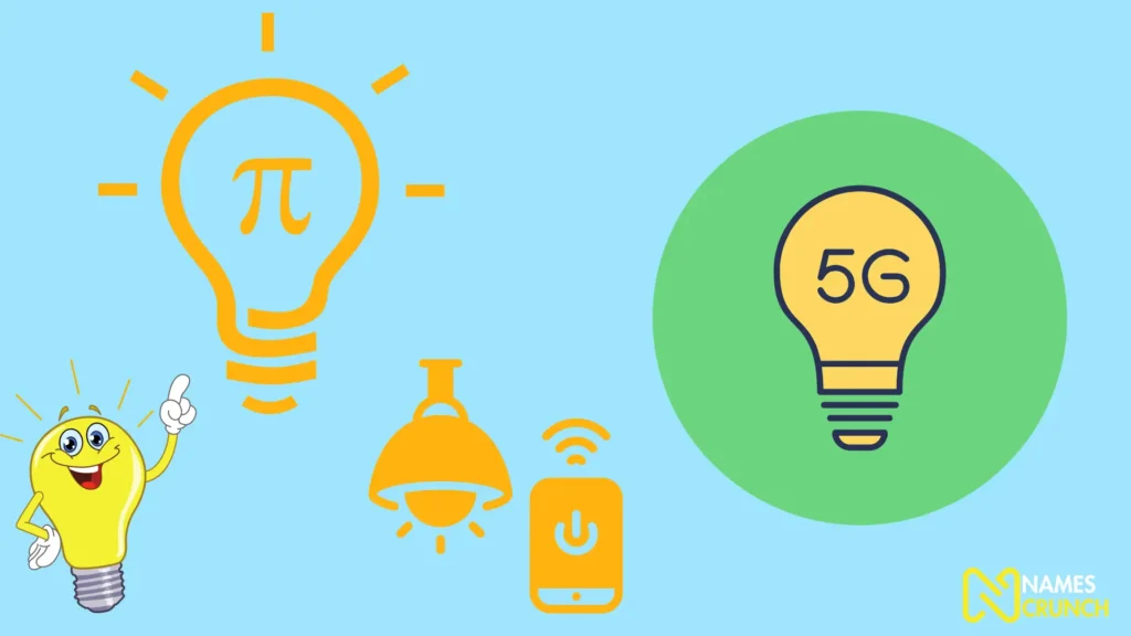 Funny Smart Light Names - Infographic by Names Crunch