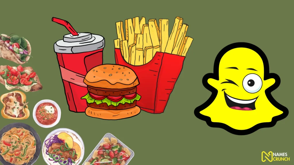 Funny Snapchat Story Names for Food