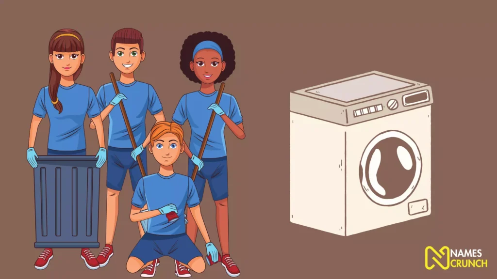Funny Washer Team Names