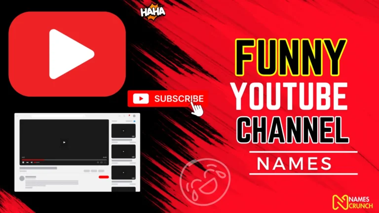 Funny YouTube Channel Names