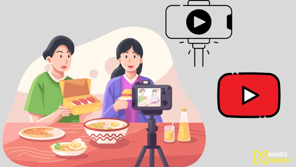 Funny YouTube Food-Vlogger Channel Names