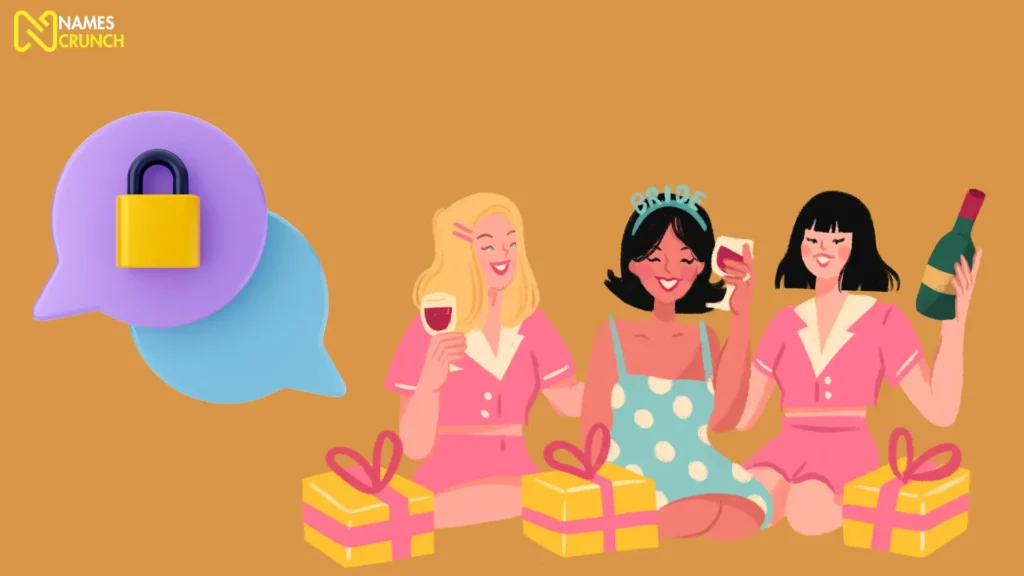 Funny Bride & Bridesmaids Group Chat Names