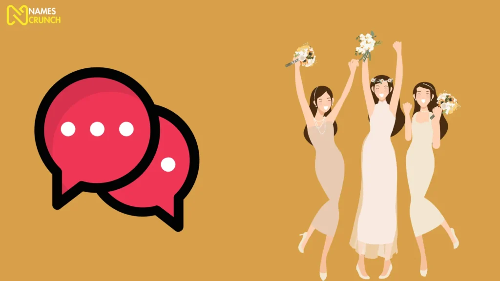 Funny Bridesmaids Friends Group Chat Names