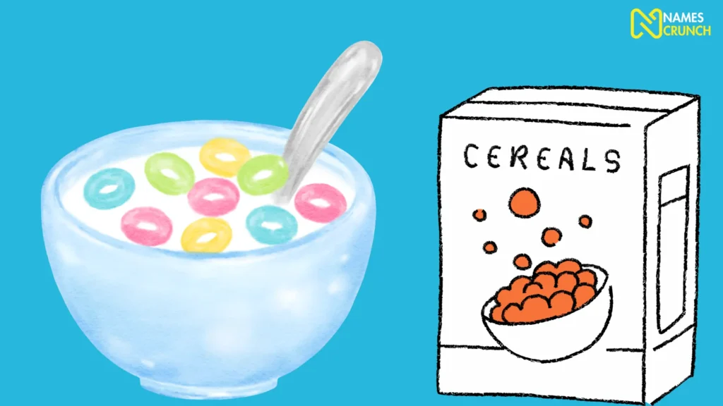 Funny Cereal Names Ideas List
