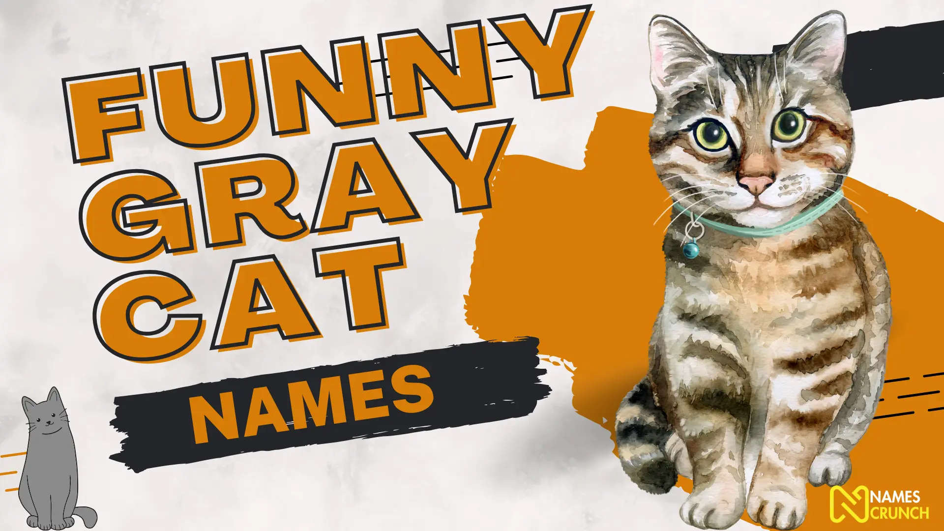 Funny Gray Cat Names