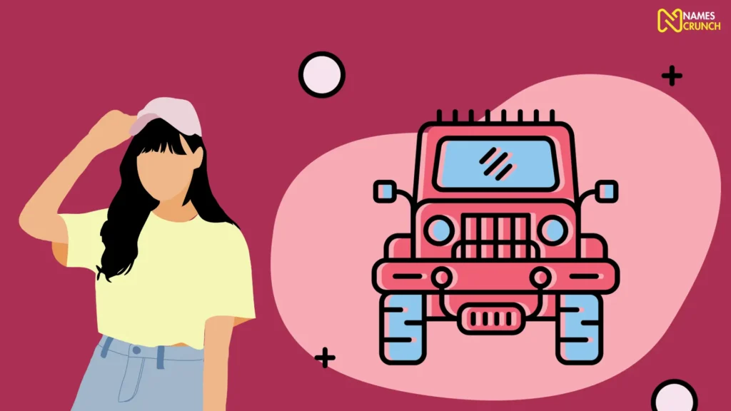 Funny Jeep Names for Girls