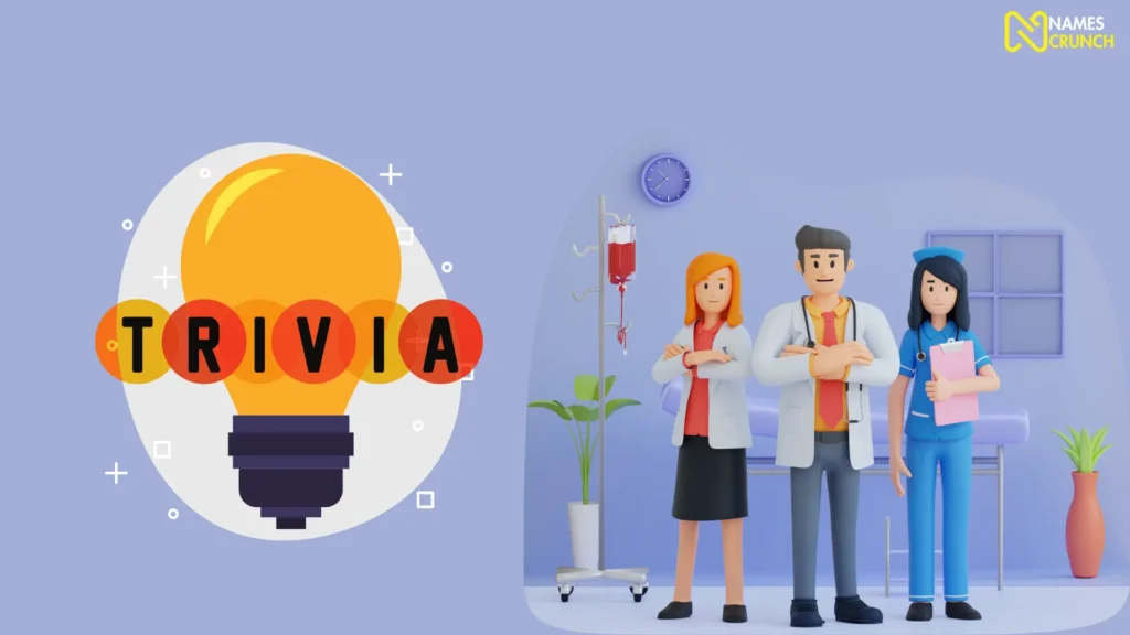 Funny Medical Trivia Team Names