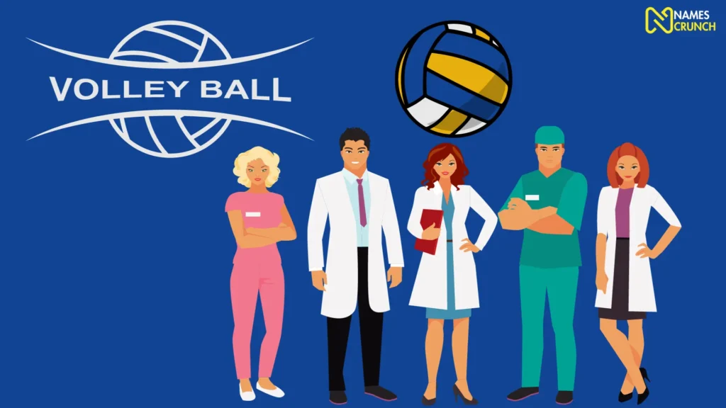 Funny Medical Volleyball Team Names
