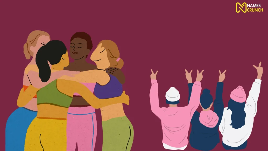 Funny Names for Cousins Group for Girls