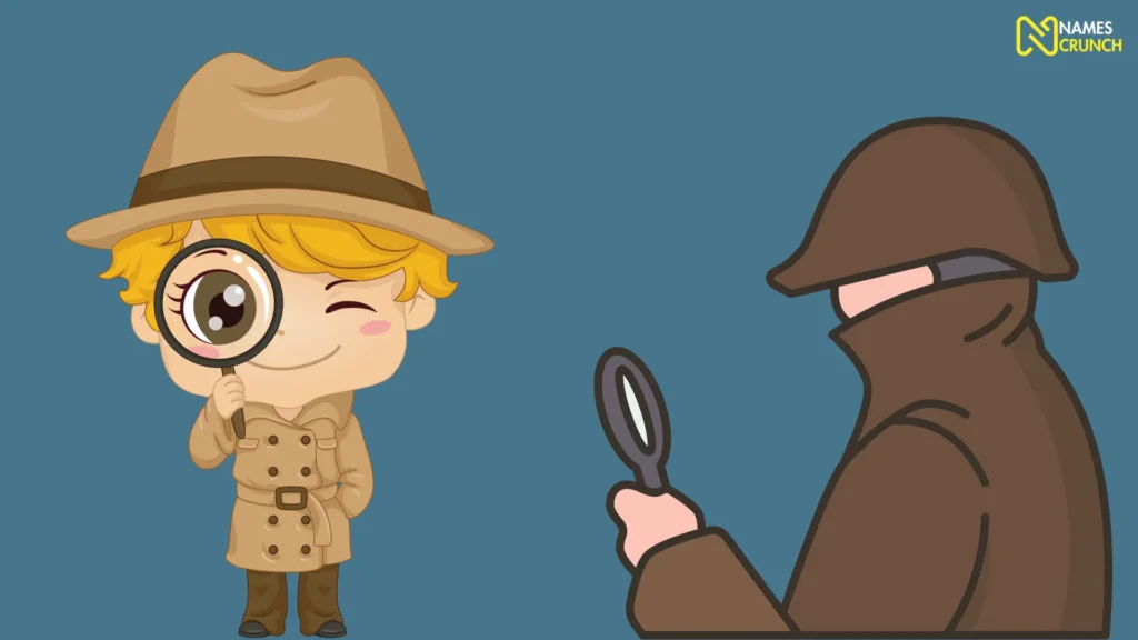Funny Names for Detectives Ideas List