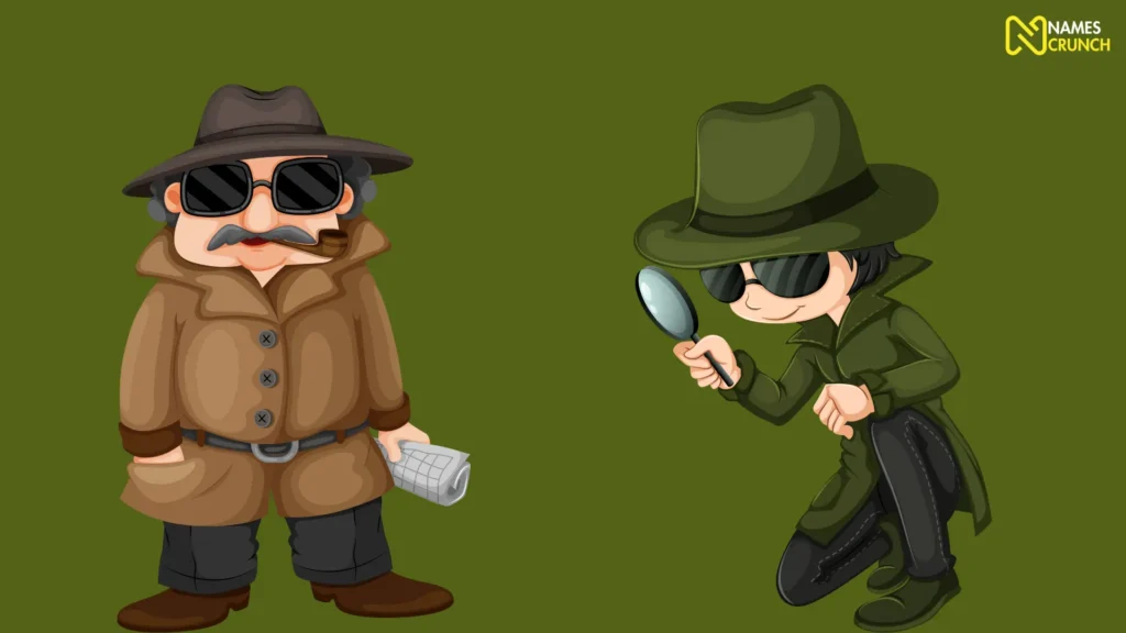 Funny Names for Detectives Male