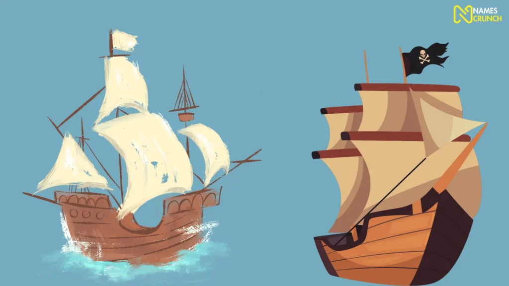 Funny Old Pirate Ship Names