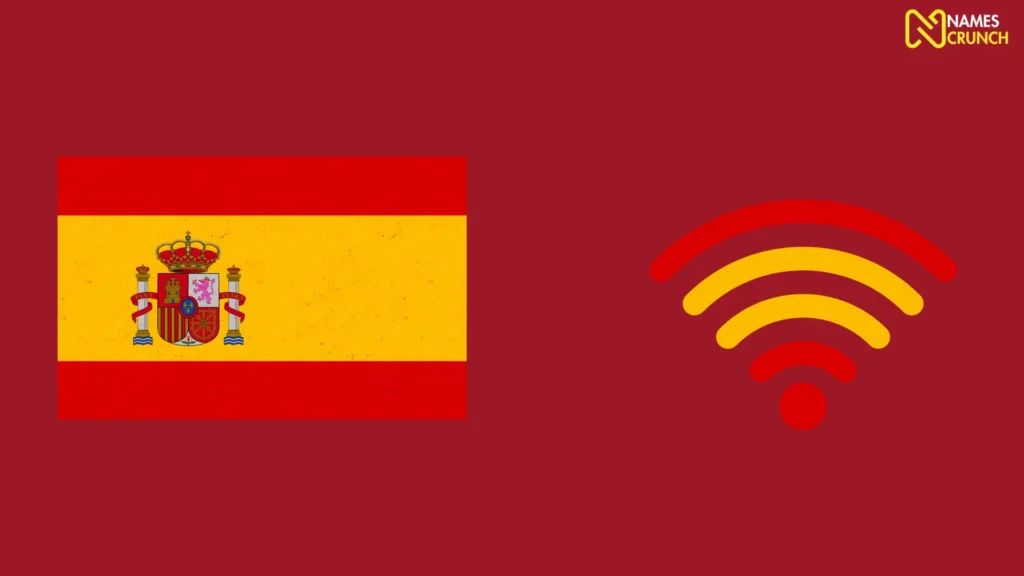 Funny Spanish WiFi Names Ideas List 
