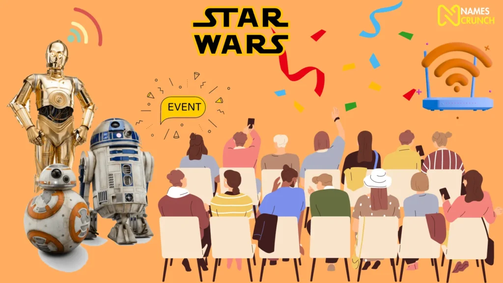 Funny Star Wars WiFi Names for Event