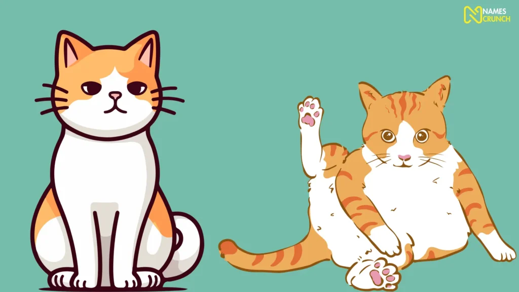 Funny Unisex Orange Cat Names