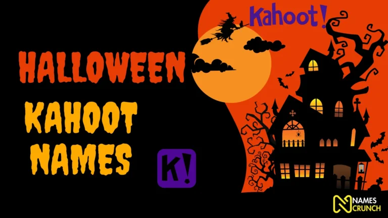 Halloween Kahoot Names