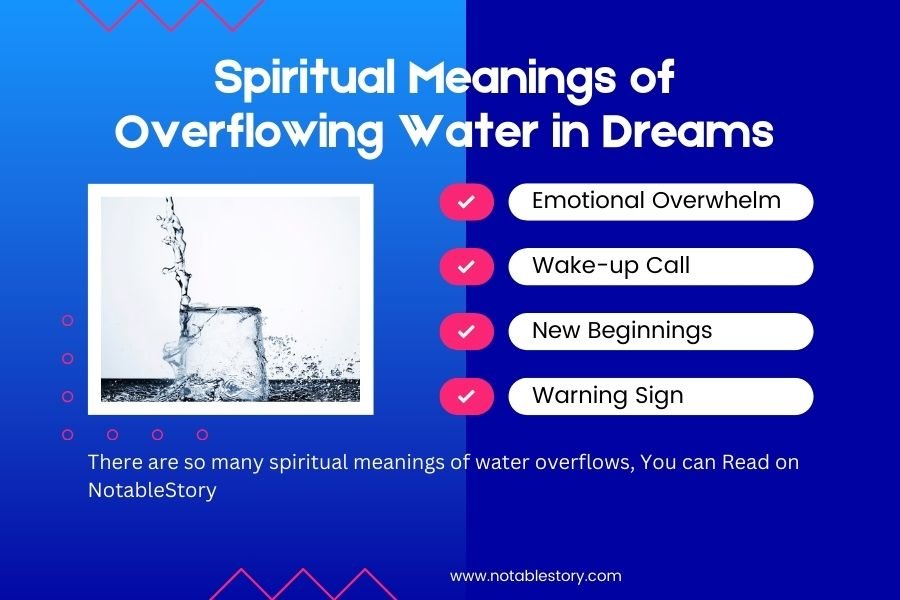 Spiritual Meanings of Overflowing Water in Dreams