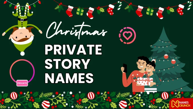 Christmas Private Story Names
