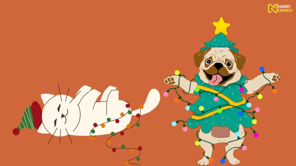 Funny Christmas Names for Pets 