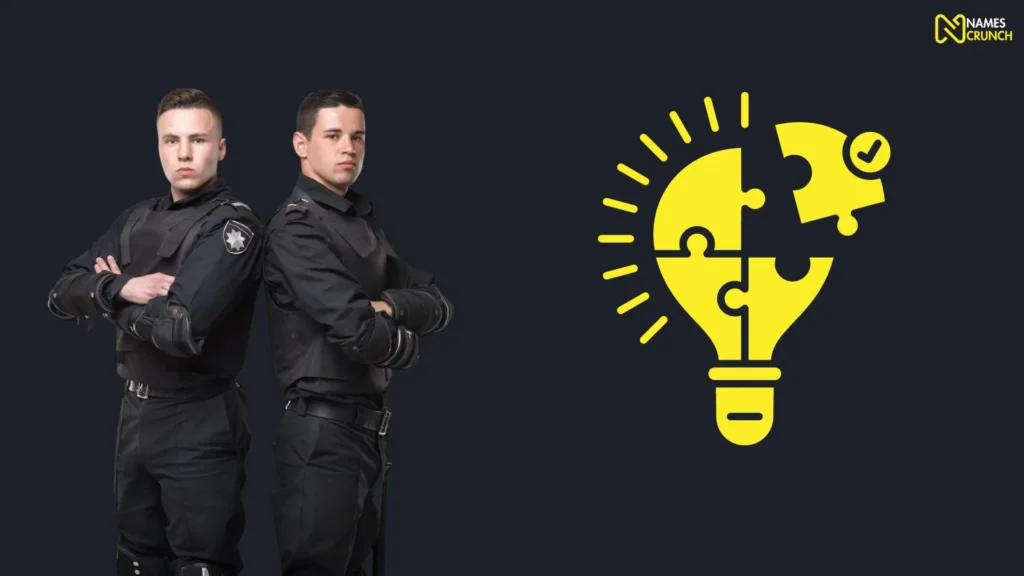 Funny Cop Names Ideas List